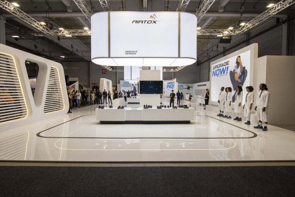 Airtox Industries hadde moteshow på messen. Foto: Chrisitan Aarhus