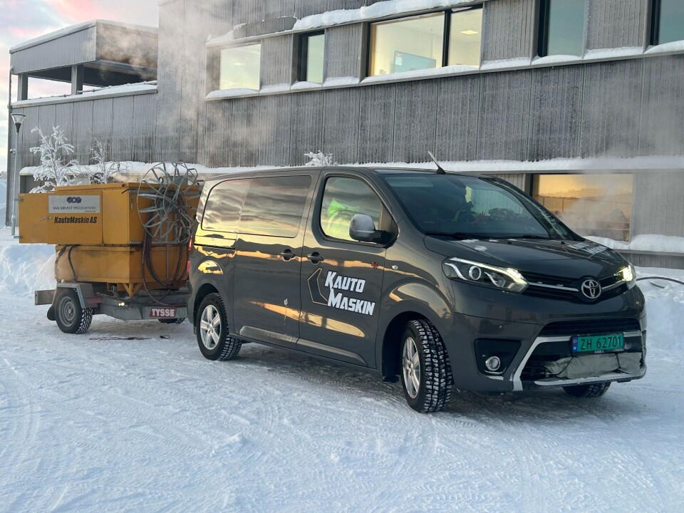 Det er nok av utfordringer å hanskes med for en maskinentreprenør når gradestokken kryper ned mot 30 og 40 minus. Foto: Kauto Maskin