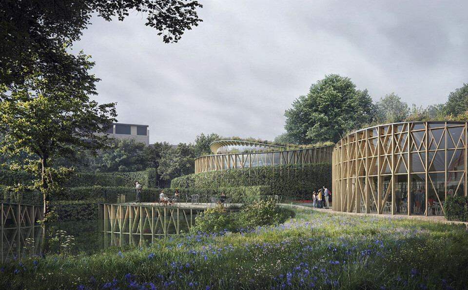 Illustrasjon: Kengo Kuma & Associates / Cornelius Vöge / MASU planning