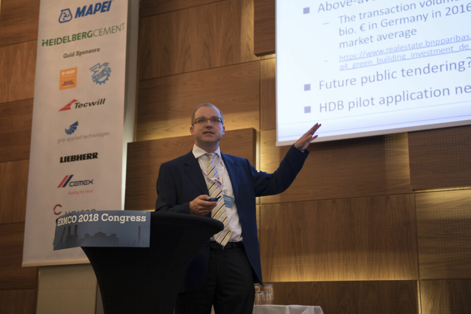 Christian Artelt, Heidelberger Beton.Foto: Tuva Skare