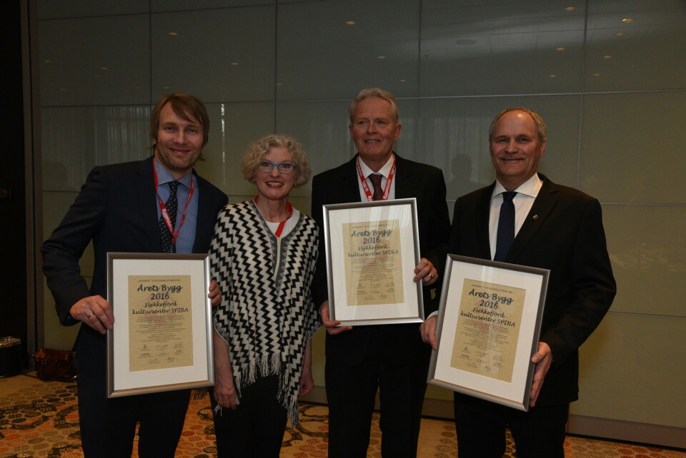 Nominerte til Årets bygg 2016: Flekkefjord kultursenter SPIRA