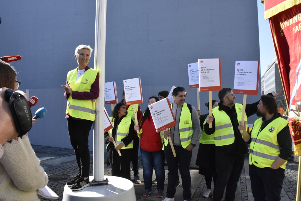– Vi skal fortsette til vi har nådd målene som dere i fellesskap har satt for oss, og dere kan være trygge på at dere har resten av LO i ryggen.