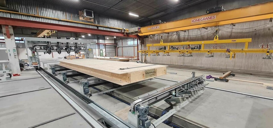 Åpnet ny produksjonslinje for Lett-Tak Wood