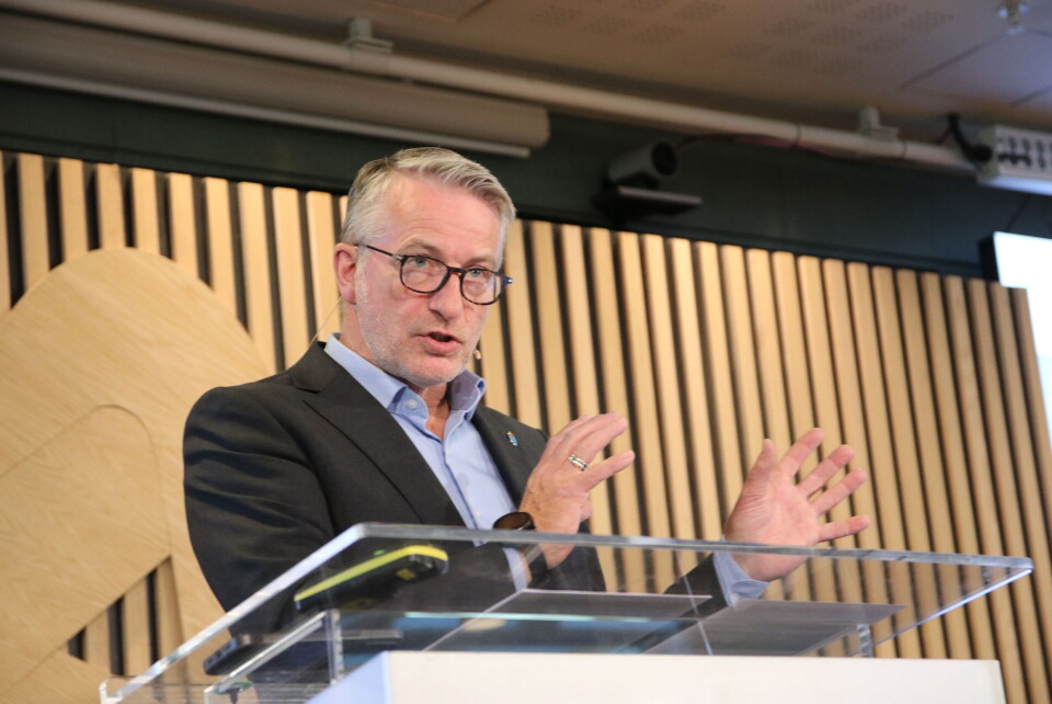 Thorbjørn Thoresen i Forsvarsbygg. Foto: Arve Brekkhus