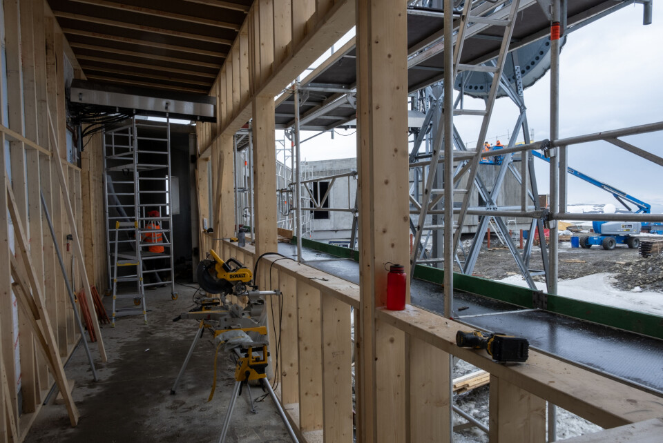 Eksisterende bygning på Svalsat. Foto: Marius Lysø