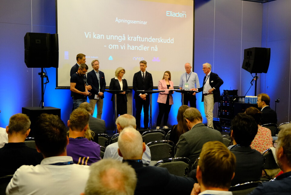 Åpningskonferansen under Eliaden.