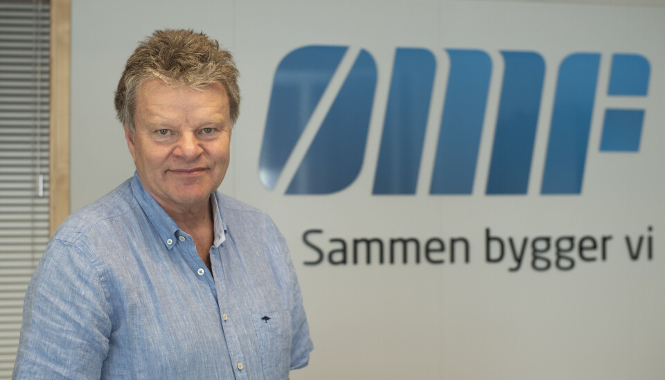 Ole Johan Krog fratrer som konsernsjef i Ø.M. Fjeld. Foto: Sindre Sverdrup Strand
