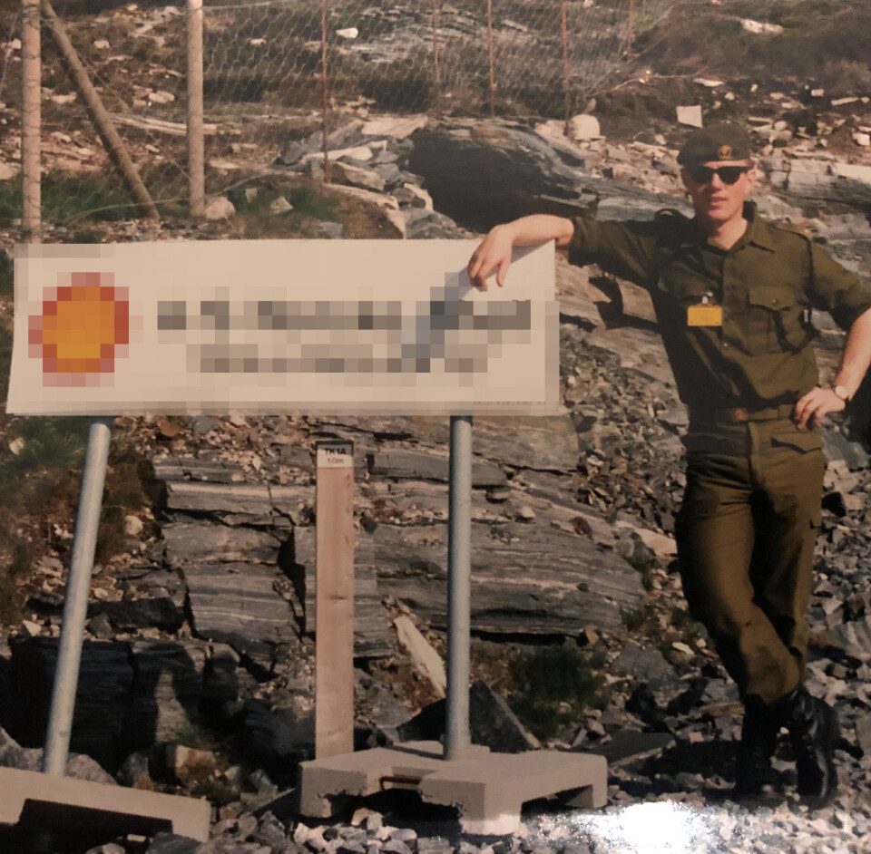 Enkelte ting som Reiersen bygde i tiden fra forsvaret, er fortsatt ikke offentlig informasjon. Foto: Privat