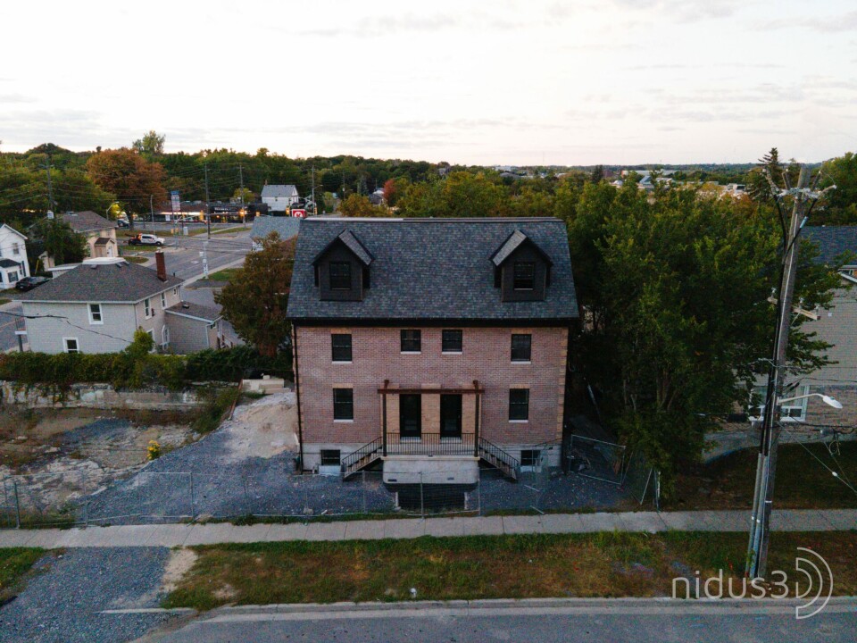 For første gang er det 3D-printet tre etasjer i Nord Amerika. Foto: Nidus3d/Cobod