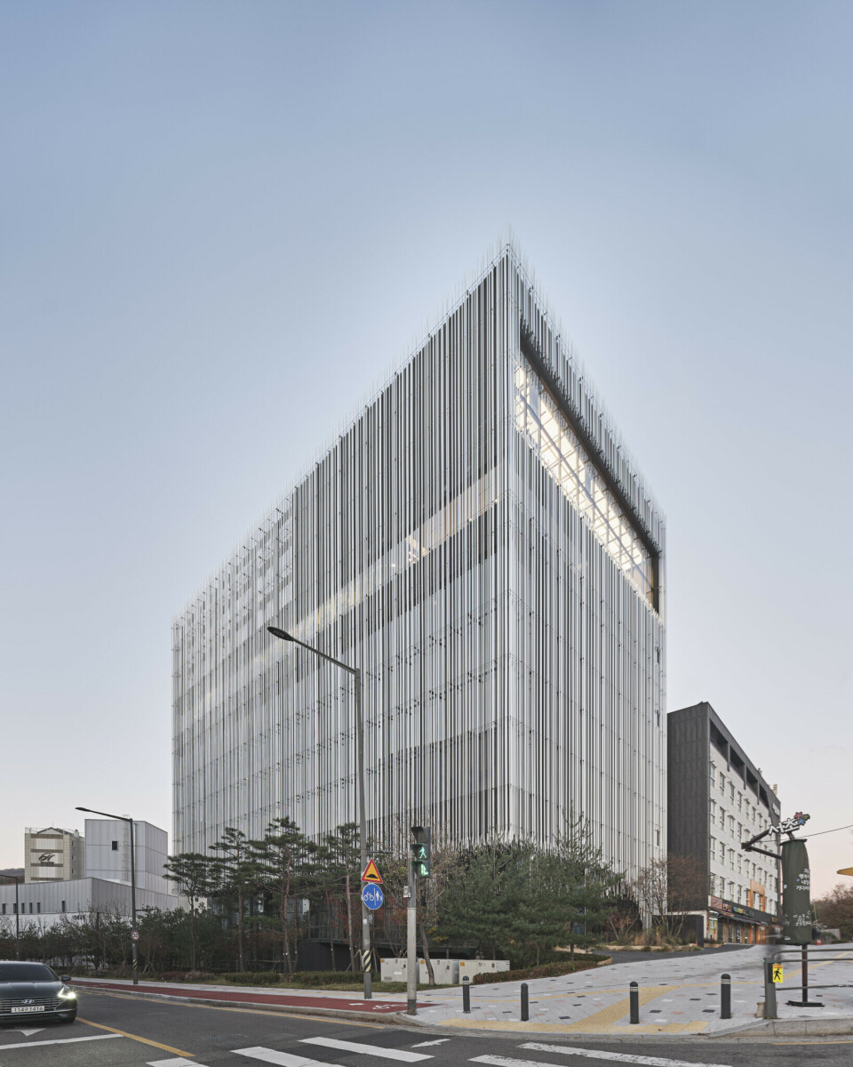 Audeum i Seoul skal være verdens første dedikerte lydmuseum. Illustrasjon: Kengo Kuma