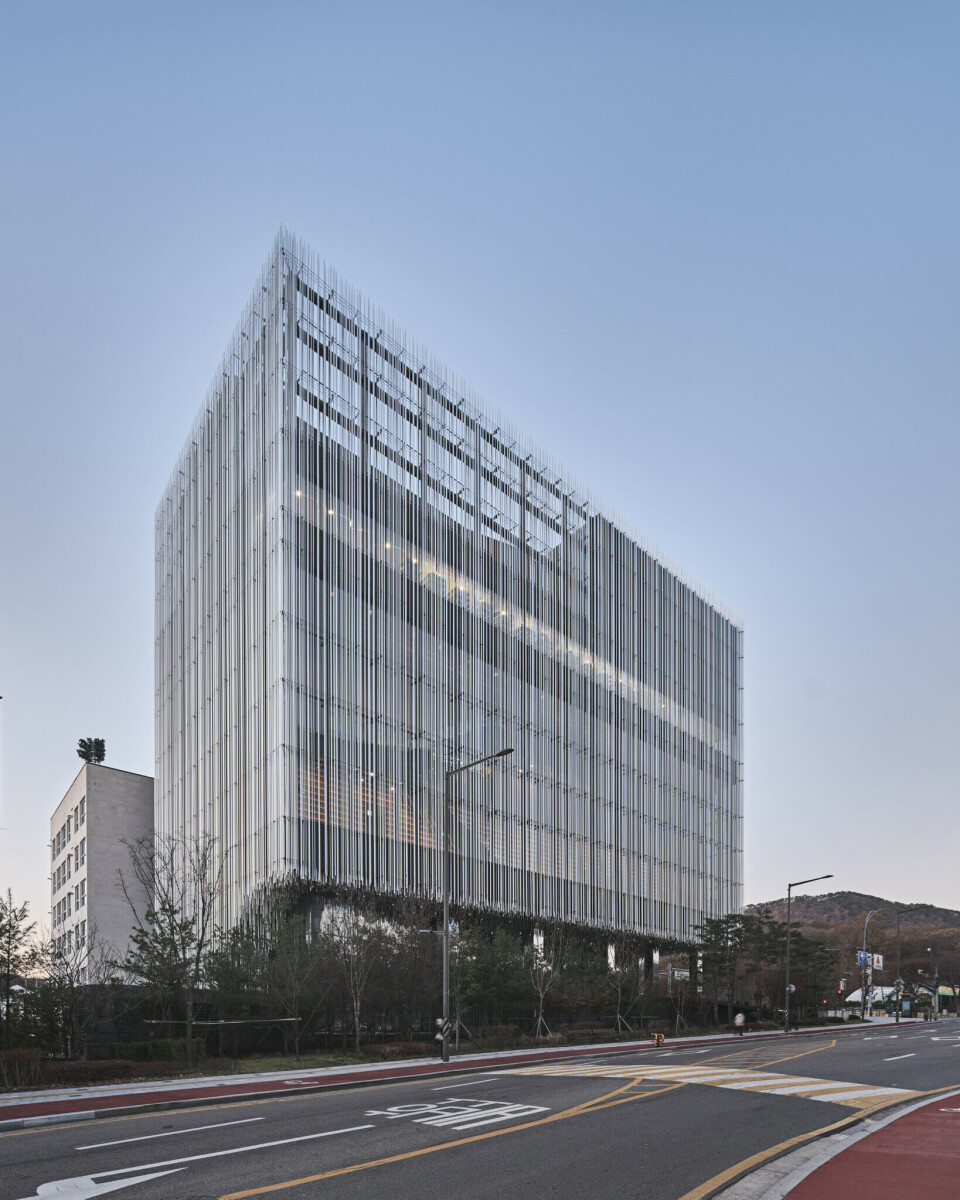 Audeum i Seoul skal være verdens første dedikerte lydmuseum. Illustrasjon: Kengo Kuma