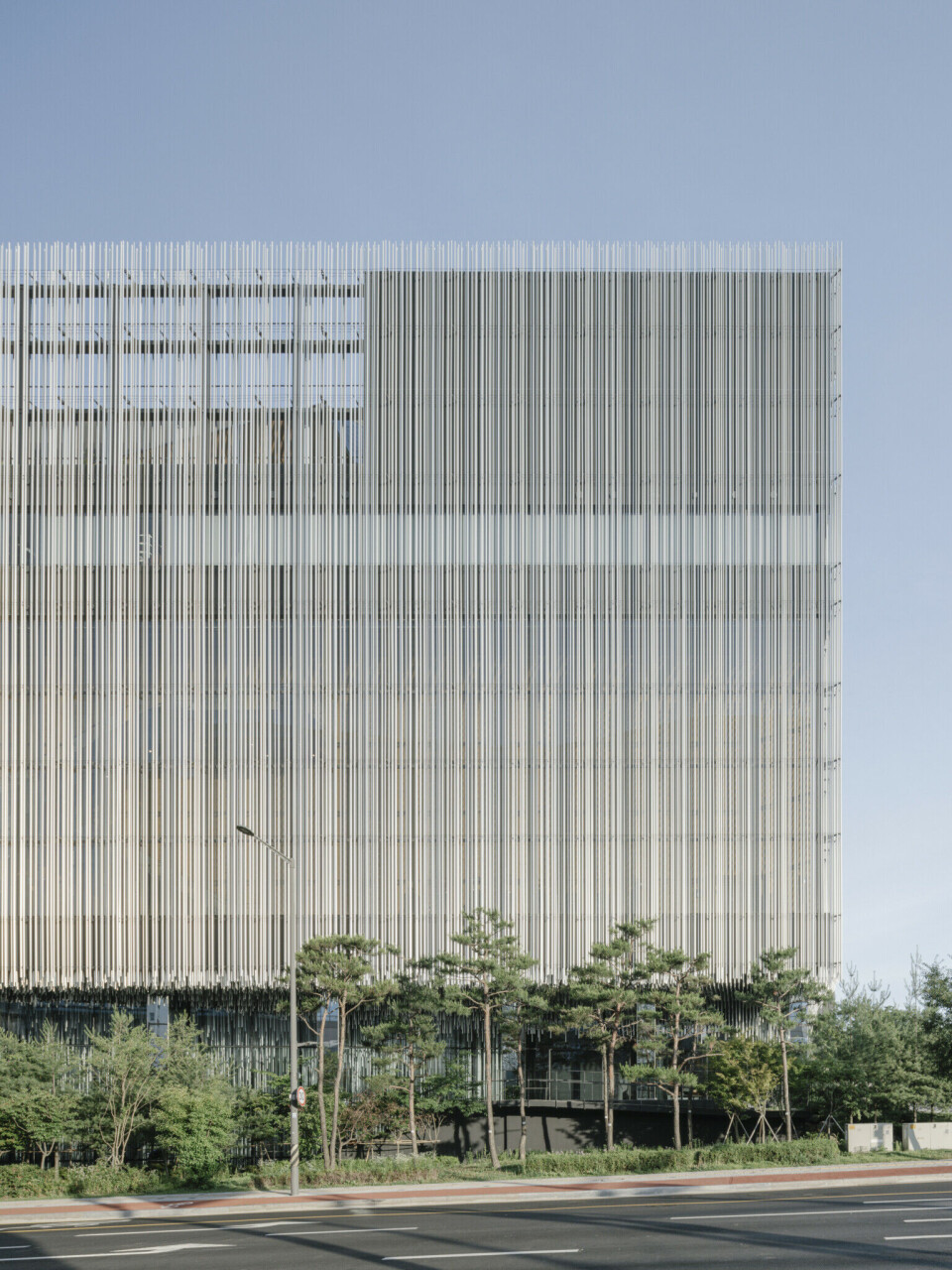 Audeum i Seoul skal være verdens første dedikerte lydmuseum. Illustrasjon: Kengo Kuma