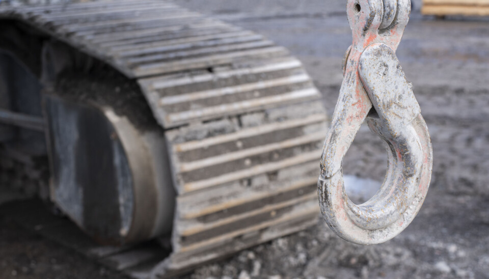 Konkurs, Anleggsmaskin. Illustrasjonsfoto: Sindre Sverdrup Strand