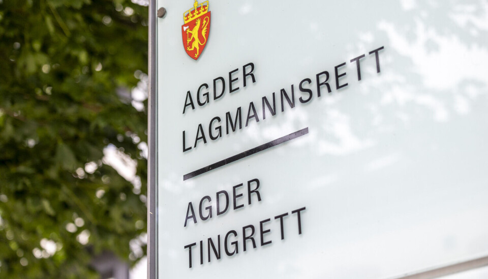 Fra Tinghuset i Kristiansand der Agder lagmannsrett og Agder tingrett holder til.
Foto: Tor Erik Schrøder / NTB