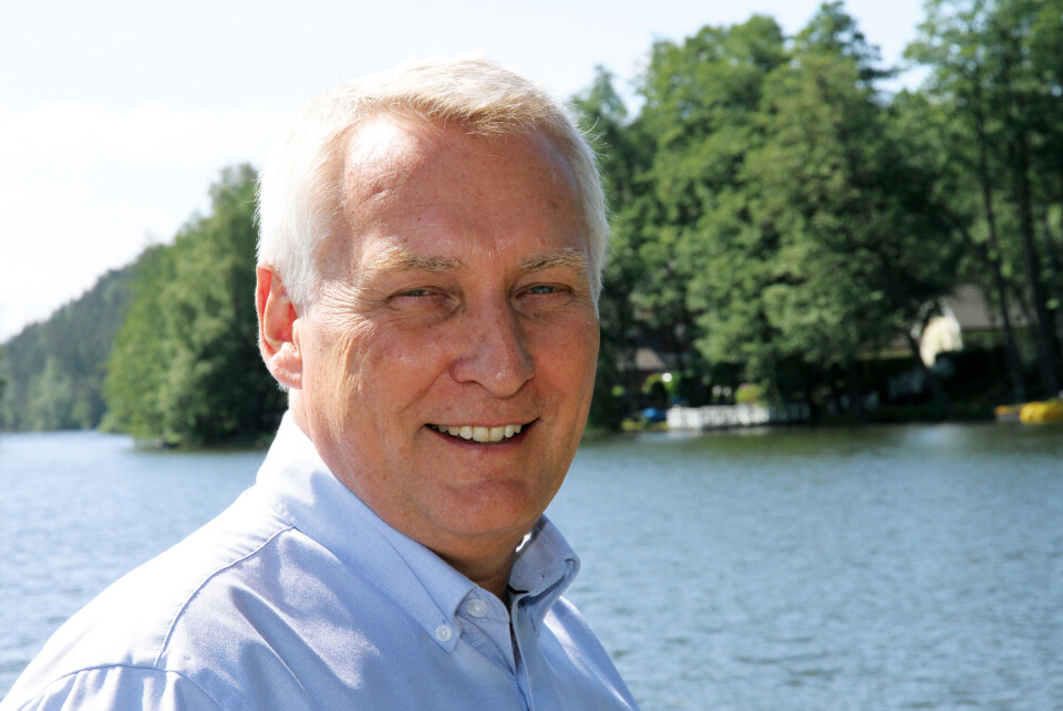 Arne Knaben overtok som Managing Director Volvo Maskin i Norge i fjor høst. Foto: Truls Tunmo