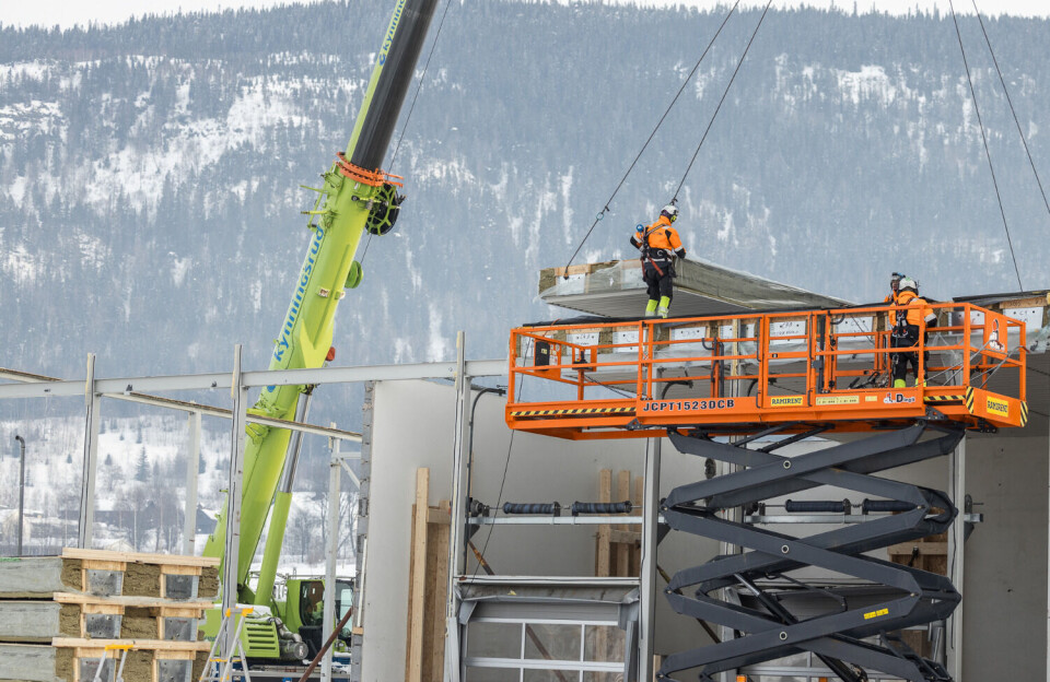 Bidrar til å redusere byggenæringens klimafotavtrykk