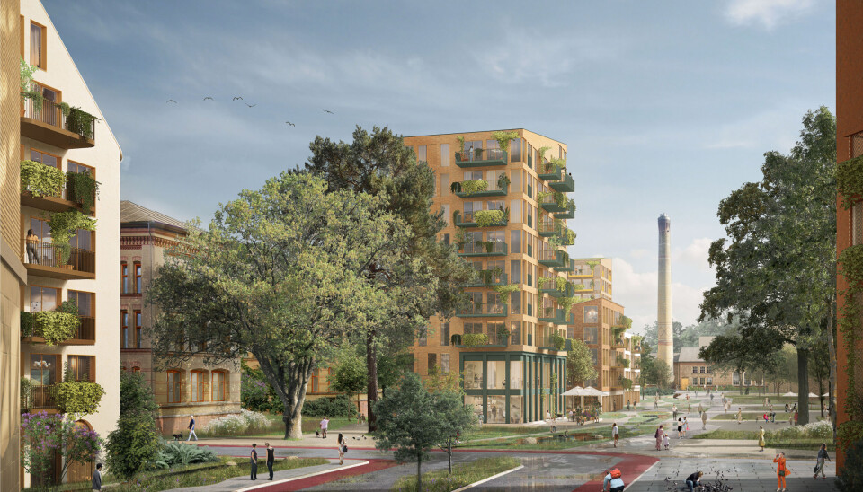 Slik ser Link Arkitektur for seg nye Ullevål.