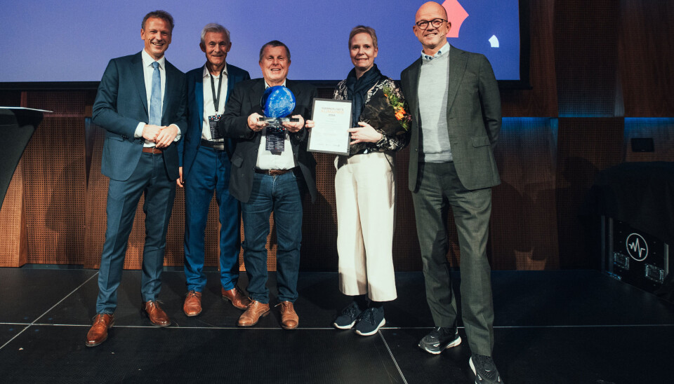 Veidekke vant 'Næringslivets klimapris 2024'. Foto: Kevin Dahlman/ZERO. Veidekke vant 'Næringslivets klimapris 2024'. Foto: Kevin Dahlman/ZERO.