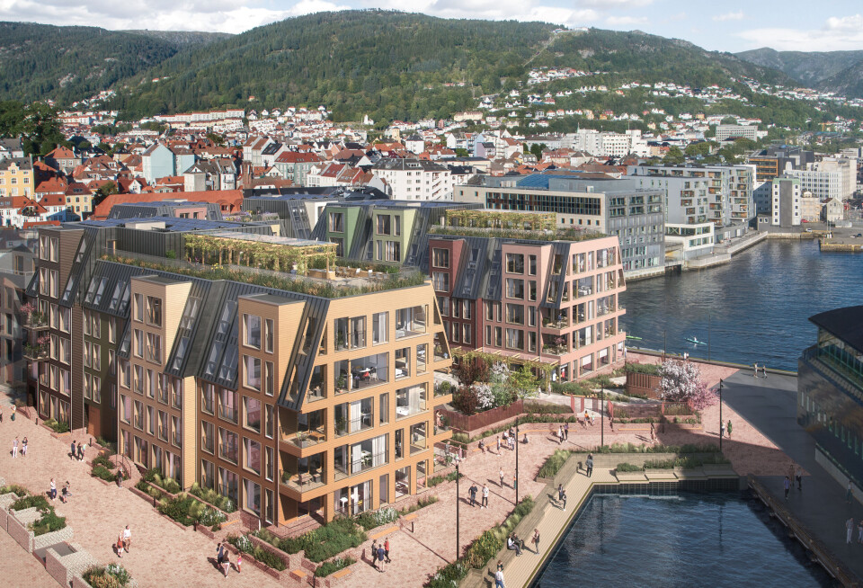 LAB Entreprenør har signert kontrakt med Nøstegaten 72-74 AS (OBOS Nye Hjem) for 96 leiligheter i sjøkanten på Nøstet.