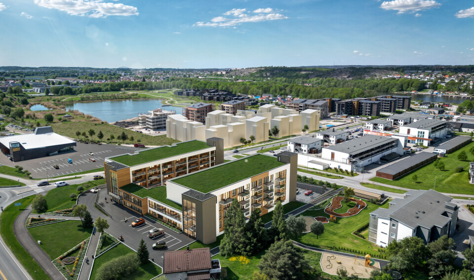 Sorgenfri Allè - Arildsborg. Illustrasjon: Arildsborg