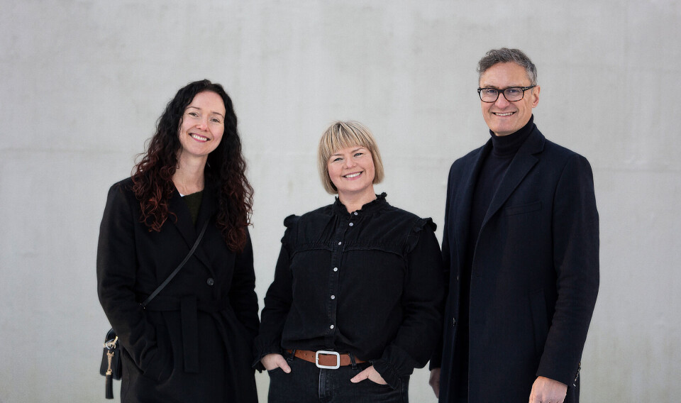 Ingvild Polden Andersen i LINK Arkitektur Stord, Maren Rasmussen i LINK Arkitektur Haugesund og Håkon Iversen i LINK
Arkitektur Bergen.