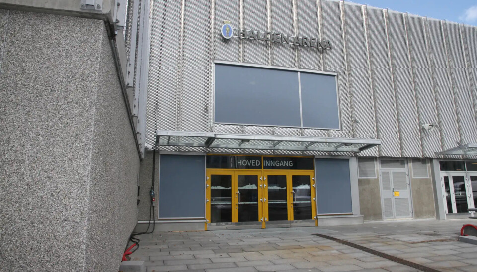 Halden Arena i Halden. Foto: Truls Tunmo
