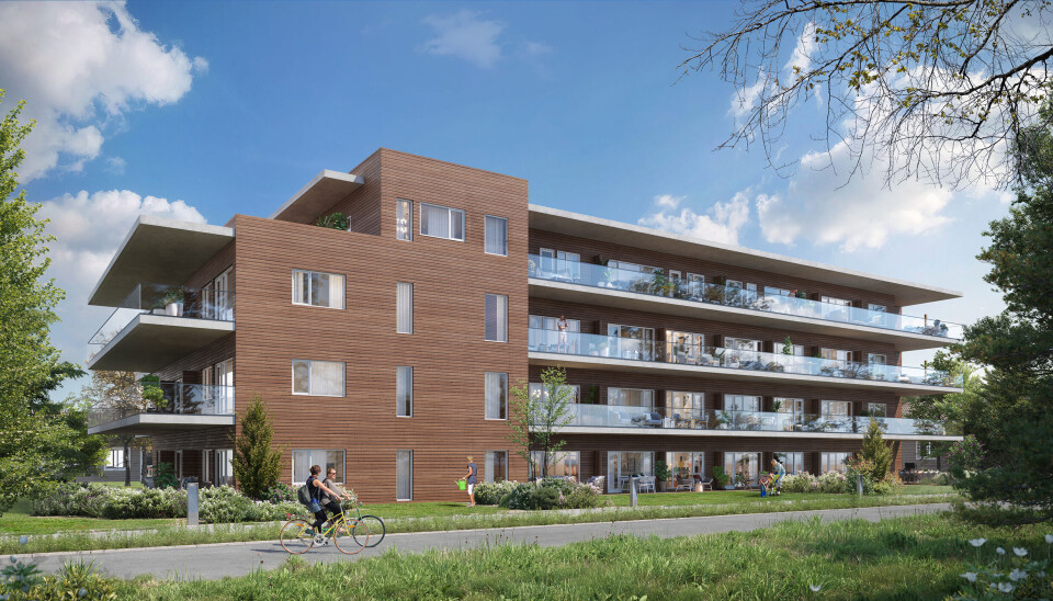 Hårstad Minde. Illustrasjon: B&B Entreprenør