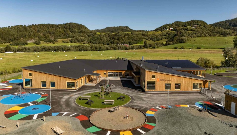 Flå barnehage er Melhus kommunes «flaggskip» blant barnehagene. Foto: Mariken Kristine Grindvold Lie