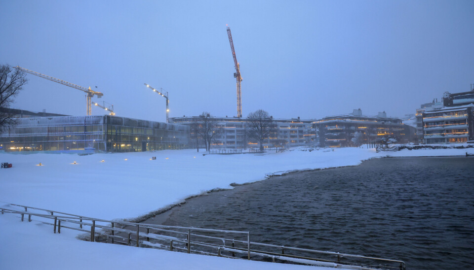 Slik så det ut i Kristiansand i fjor. Både Backe Sør og BRG Entreprenør opplevde at sørlandsvinteren var verre i fjor, men det er mye som må dekkes til og måkes i år også. Foto: Tor Erik Schrøder / NTB