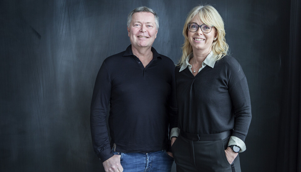 Daglig leder Christian N. Madsen i LPO og Anne Pia Møllenhus, som fortsetter som daglig leder og partner i LOF.