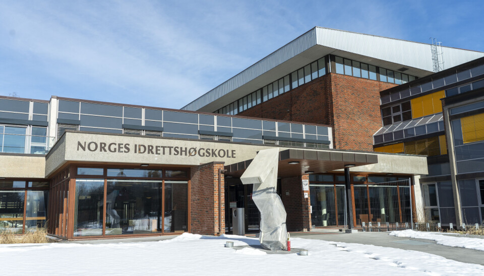 Norges Idrettshøgskole ved Sognsvann på Kringsjå i Oslo. Arkivfoto.