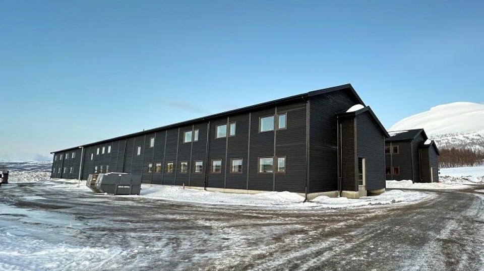 To nye forelegninger i Camp Akkasæter i Blåtind skytefelt. Foto: Forsvarsbygg