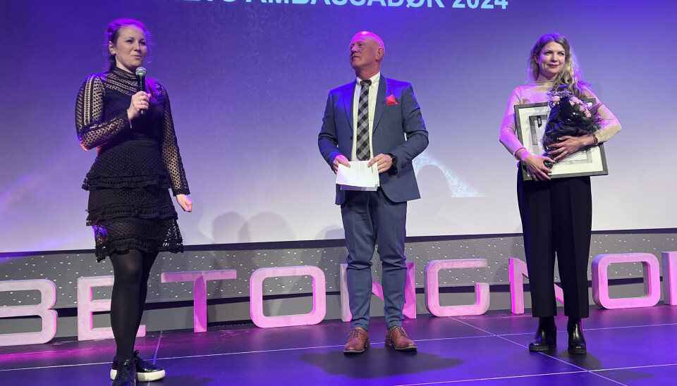 Årets Ambassadør 2024 ble Silje Gystad Ytterdal i Betong Øst. Foto: Arve Brekkhus Årets Ambassadør 2024 ble Silje Gystad Ytterdal i Betong Øst. Foto: Arve Brekkhus