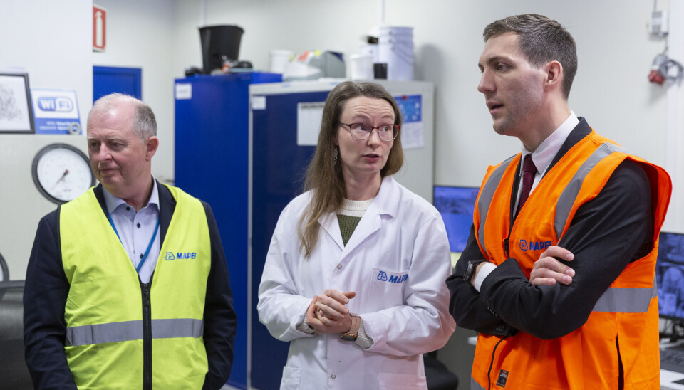 F.v. Thomas Beck, Sigrid Sløgedal Løvland, Klima- og miljøminister Andreas Bjelland Eriksen. F.v. Thomas Beck, Sigrid Sløgedal Løvland, Klima- og miljøminister Andreas Bjelland Eriksen.
