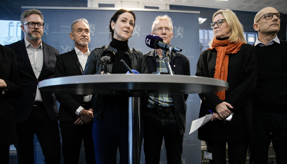 Arbeids- og inkluderingsminister Tonje Brenna ssier partene er enige om en ny avtale for inkluderende arbeidsliv. Foto: Stian Lysberg Solum / NTB