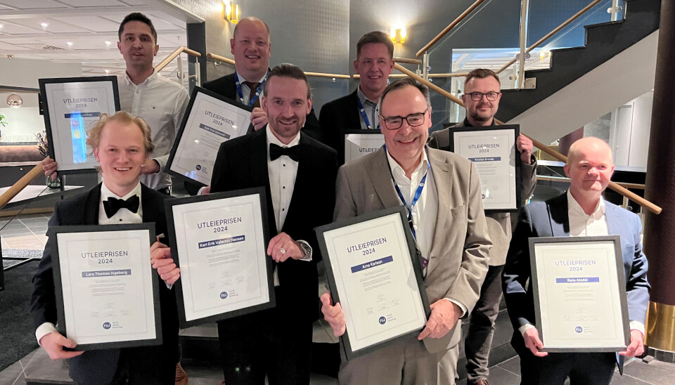 Vinnerne av 'Utleieprisen 2024'. Foto: Arve Brekkhus Vinnerne av 'Utleieprisen 2024'. Foto: Arve Brekkhus