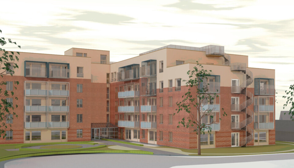 Veidekke skal rehabilitere 80 leiligheter i to bygg og bygge 29 nye leiligheter på Smestad i Oslo.