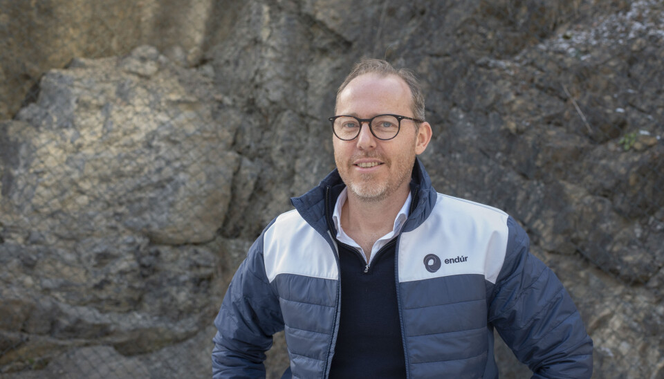 Konsernsjef Jeppe Raaholt er i Endúr. Foto: Sindre Sverdrup Strand