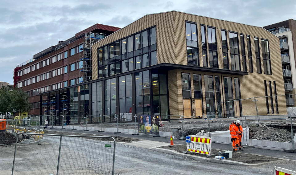 Frelsesarmeens storstue blir rundt 6.000 kvadratmeter. Foto: AF Gruppen