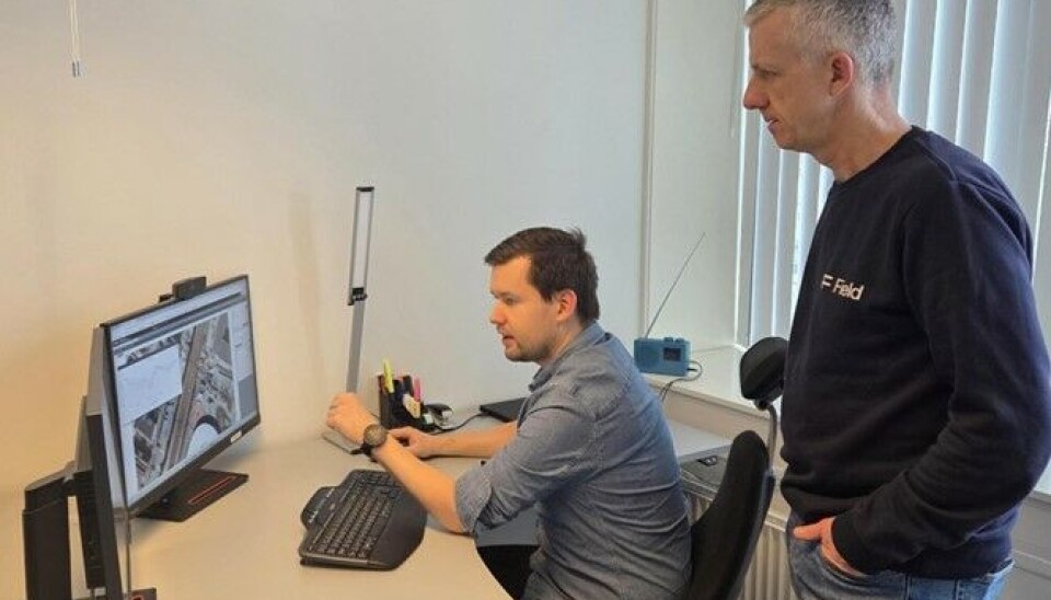 Sven Bratland (t.v.) er ansvarlig for monitoreringstjenestene i Field. Foto: Field Sven Bratland (t.v.) er ansvarlig for monitoreringstjenestene i Field. Foto: Field
