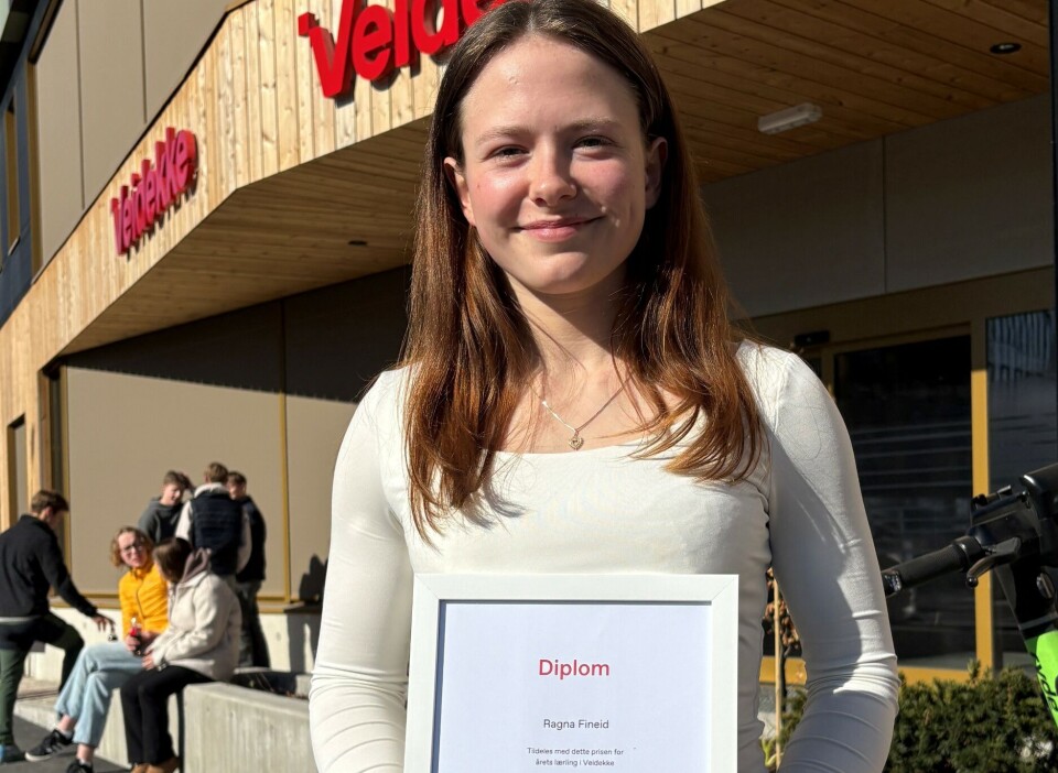 Ragna Åsheim Fineid er årets lærling i Veidekke. Foto: Veidekke Ragna Åsheim Fineid er årets lærling i Veidekke. Foto: Veidekke