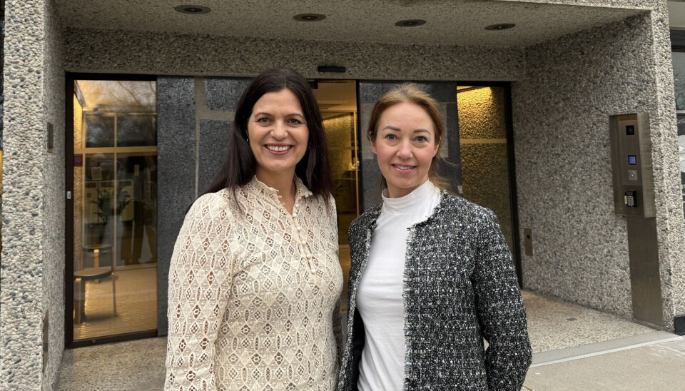 Jeanette Rønsen (til høyre) blir direktør for bransjegruppen Eiendom og Byutvikling i NHO Byggenæringen. Administrerende direktør Nina Solli i NHO Byggenæringen sier seg godt fornøyd med ansettelsen. Foto: NHO Byggenæringen