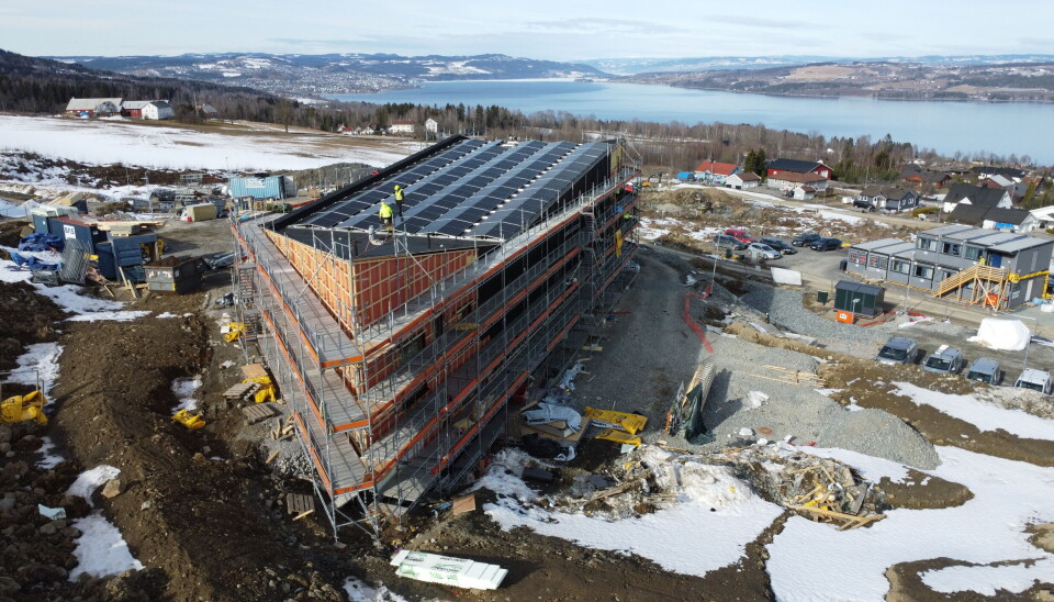 Til sommeren kan barn og voksne flytte inn i barnehagen, som har med en utforming og en utsikt litt utenom det vanlige.