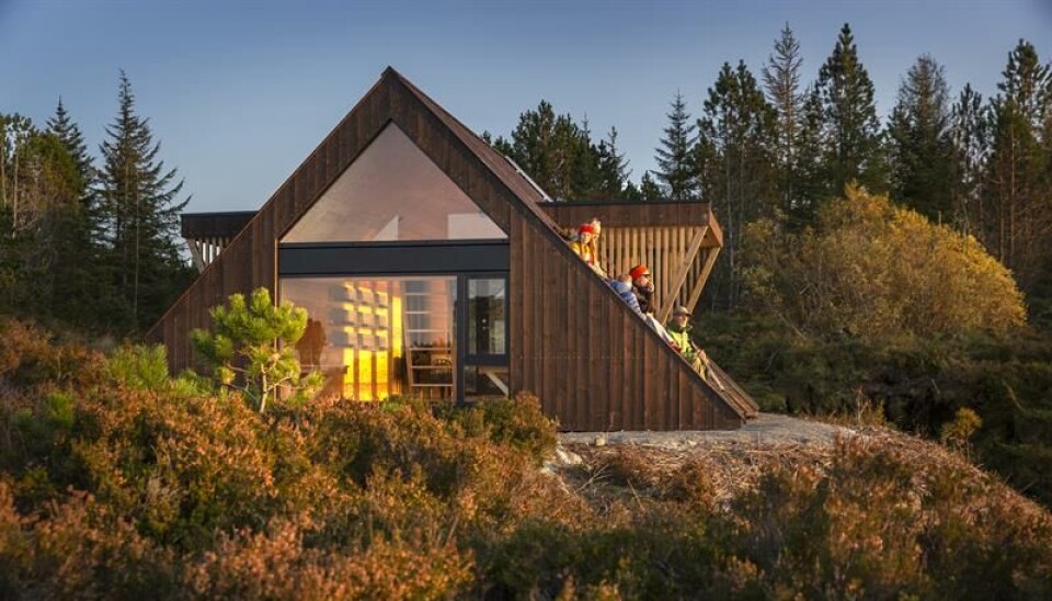 Vardetangen hytte. Foto: Jan M. Lillebø