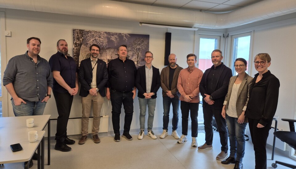 Fra venstre: Ole-Kristian Skinnes NCC, Jørund Thue NCC, Øystein Janssen Fredrikstad kommune, Lars Eivind Karlsen NCC, Dag Marius Andersen Fredrikstad kommune, Henrik Christian Manstad Fredrikstad kommune, Lars-Petter Larsen NCC, Mads Wilhelm Kristiansen Fredrikstad kommune, Elena Gotsevska Fredrikstad kommune, Camilla Bakke Fredrikstad kommune. Foto: NCC Fra venstre: Ole-Kristian Skinnes NCC, Jørund Thue NCC, Øystein Janssen Fredrikstad kommune, Lars Eivind Karlsen NCC, Dag Marius Andersen Fredrikstad kommune, Henrik Christian Manstad Fredrikstad kommune, Lars-Petter Larsen NCC, Mads Wilhelm Kristiansen Fredrikstad kommune, Elena Gotsevska Fredrikstad kommune, Camilla Bakke Fredrikstad kommune. Foto: NCC