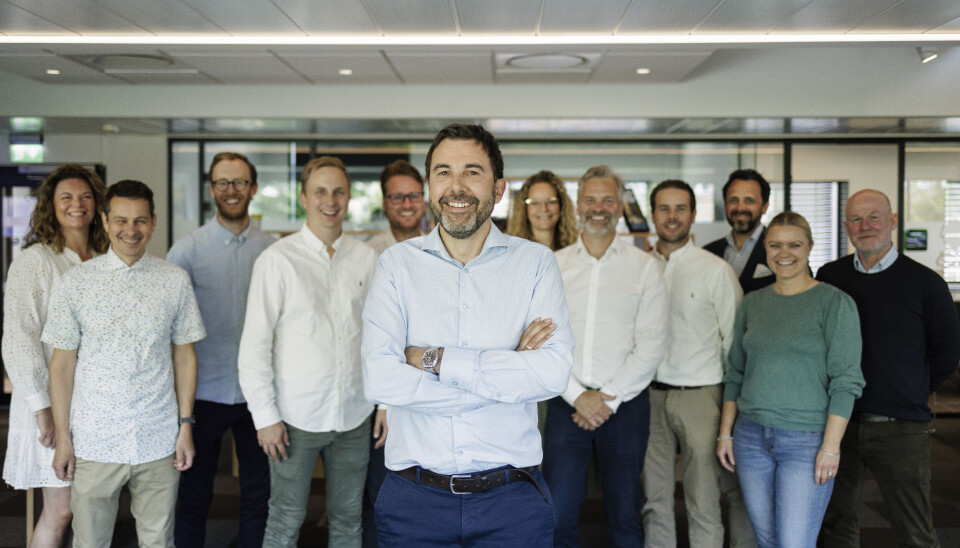 Daglig leder Lars Anders Larsen og flere av de ansatte i selskapet. Foto: Pixel & Co Daglig leder Lars Anders Larsen og flere av de ansatte i selskapet. Foto: Pixel & Co