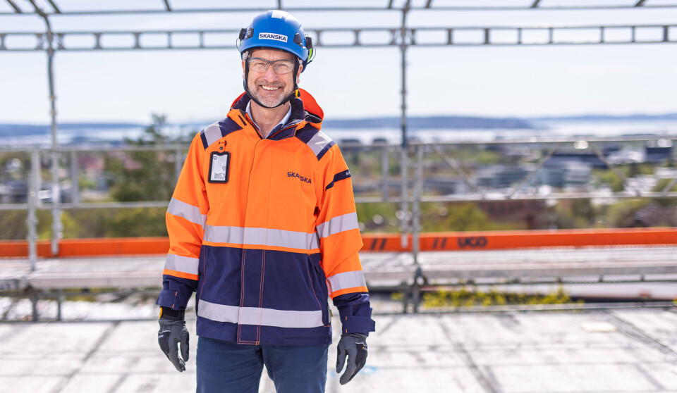 Stein Ivar Hellestad. Foto: Skanska Stein Ivar Hellestad. Foto: Skanska