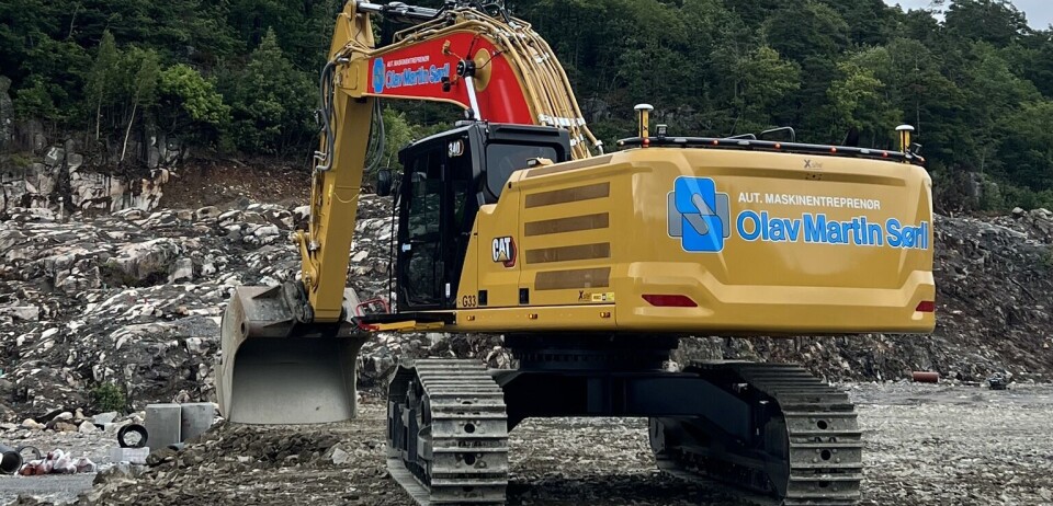 Entreprenør Olav Martin Sørli AS har adresse Hamresanden utenfor Kristiansand. Foto: Olav Martin Sørli AS