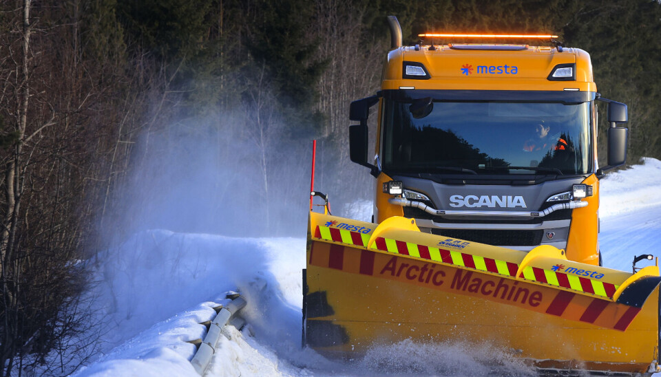 Det er Mesta AS som i dag har driftskontrakten i Bergens-området for Statens vegvesen. Foto: Mesta