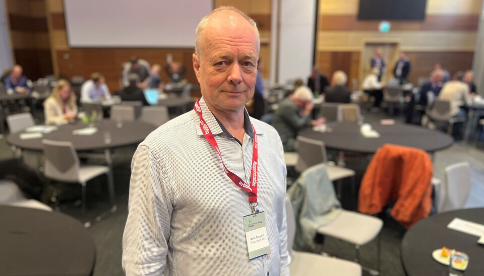 Arild Østgård, administrerende direktør i Peab Bygg. Arild Østgård, administrerende direktør i Peab Bygg.